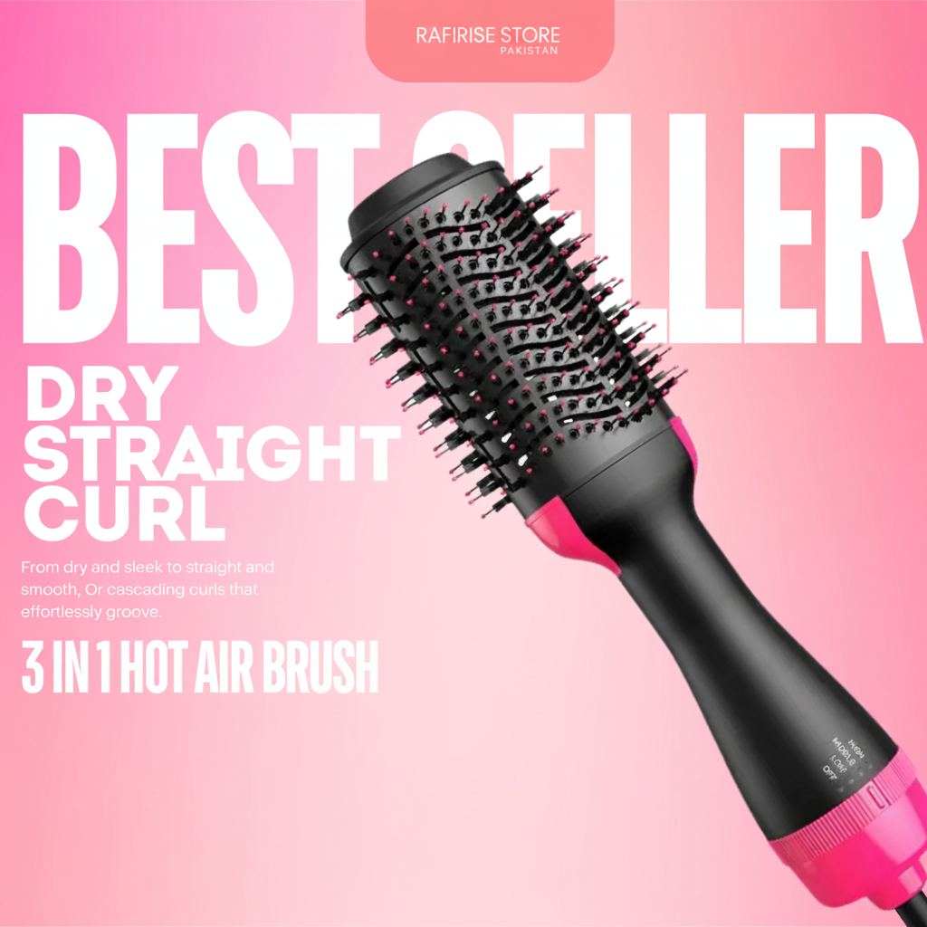 One Step Hot Air Brush (Dryer + Styler)