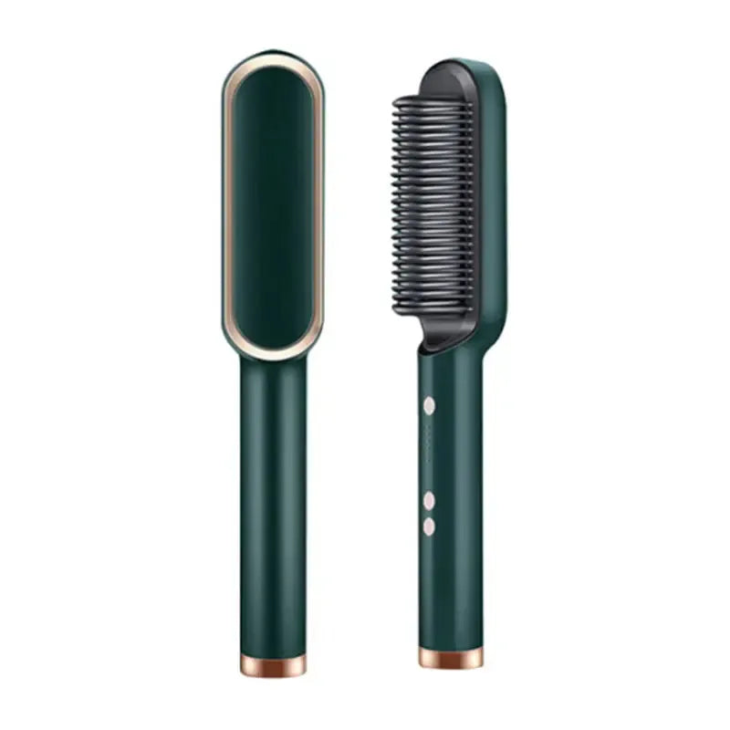 2 in 1 Hair Straightener Brush And Styling Comb