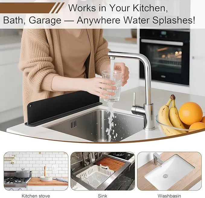Silicone Sink Splash Guard for Kitchen